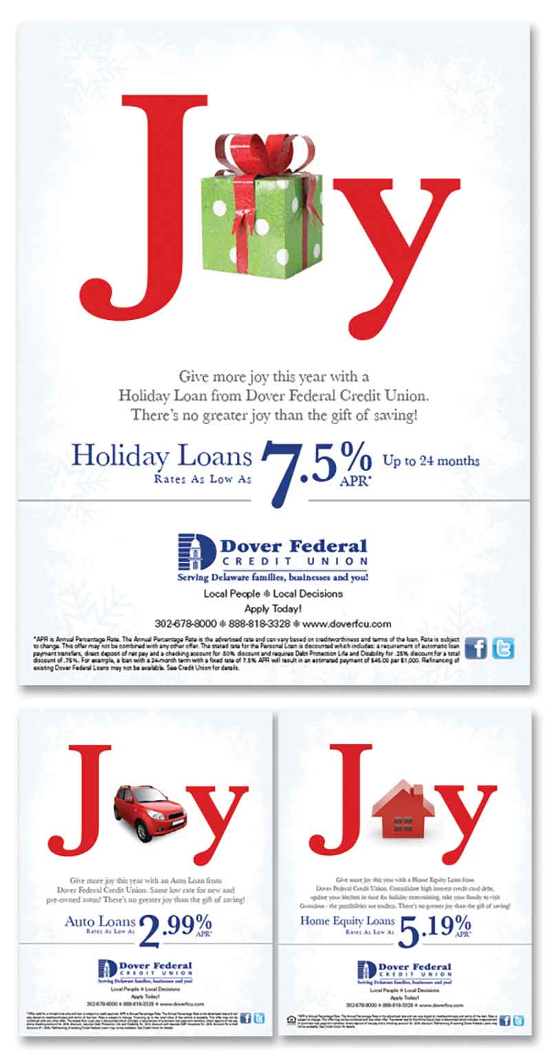 credit union holiday loan campaign